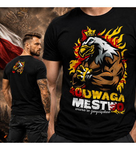 Koszulka-Odwaga męstwo